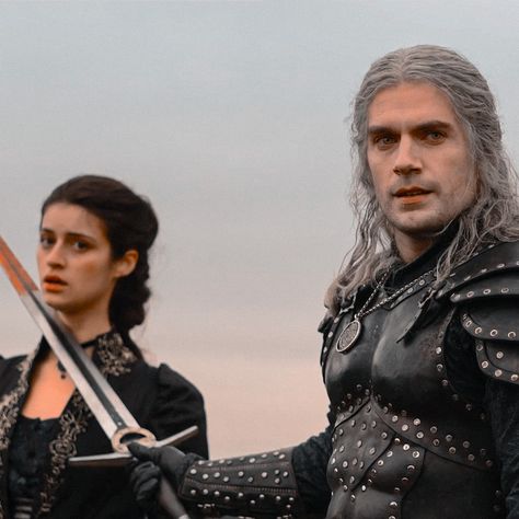 The Witcher Couple Costume, Yeneffer And Geralt, Witcher 2, Couple Costume, Geralt Of Rivia, Beauty Art Drawings, Henry Cavill, Couples Costumes, The Witcher