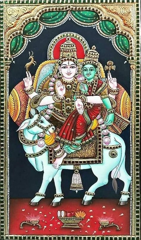 Ram Lakshman, Cosmic God, Phad Painting, Mysore Painting, Om Design, Rajasthani Painting, Best Wall Art, Tanjore Paintings, Gond Painting