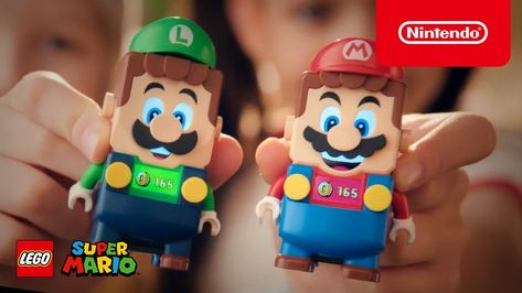 Lego Mario Bros, Mario E Luigi, Lego Mario, Game Over, Lego Super Mario, August 1st, Mario And Luigi, Muscle Shirts, First Anniversary