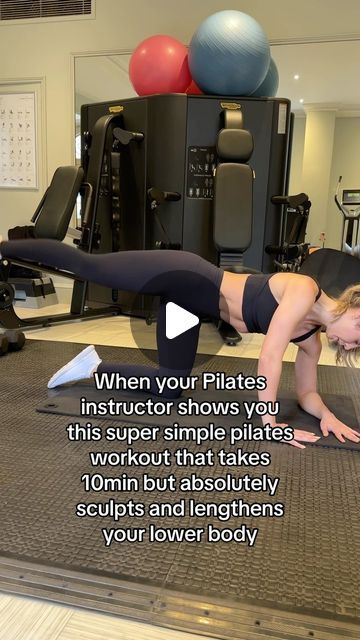 COURTENEY FISHER FITNESS on Instagram: "— @justtcocoo 10 min lower body pilates workout🔥  Lower body focused workout:  1. Straight leg kickback 3x10 2. Rainbows 3x10 3. Knee to elbow extensions 3x10  4. Fire hydrant to leg extension 3x7 5. Side kneeling leg lift 3x10  6. Inner thigh lift + elbow to knee crunch 3x7  Complete both sides for reps. Full strength x pilates program that’s helping thousands of women see results in my b!0💓  #pilates #athomeworkouts #pilatesworkout #pilatesinstructor #pilatesstudio #matpilates" Standing Knee To Elbow Crunch, Pilates Legs Before And After, Lower Body Pilates, Lower Body Workout For Women, Pilates Program, Thigh Lift, Inner Thigh Lifts, Pilates Workout Routine, Leg Extension