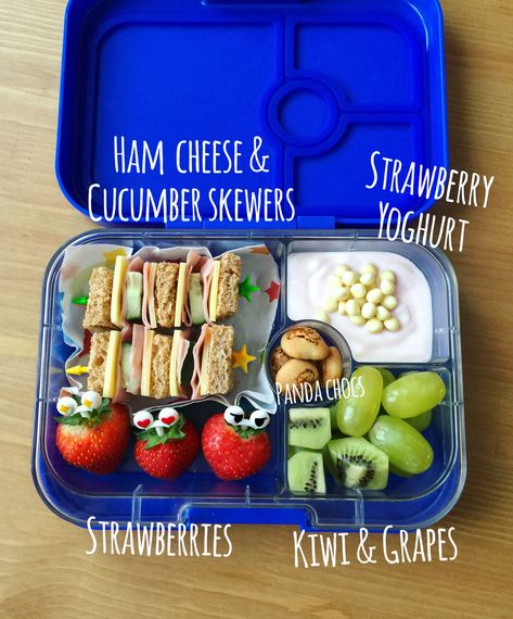 Fun School Lunches, Kids Lunch Box Meals, Lunch Planning, Kids Lunch Recipes, Healthy Food Guide, Cold Lunches, Toddler Lunches, Healthy School Lunches, Ham Cheese