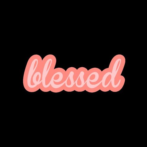 Typography Blessed Typography, Cute Aesthetic Stickers, Greatest Commandment, Cute Aesthetic, Aesthetic Stickers, Typography Design, Top Artists, Colorful Prints, Sell Your Art