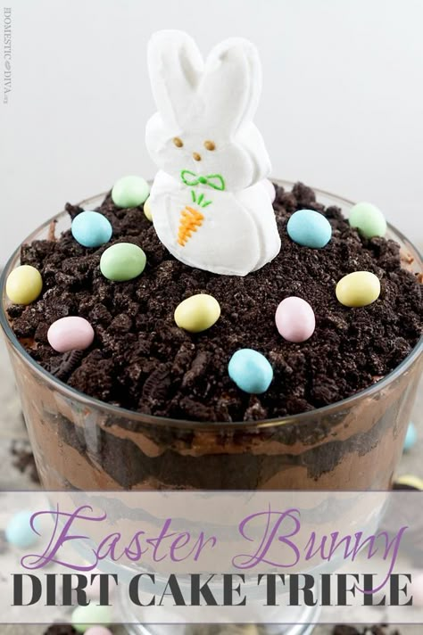 Dirt Cake Trifle Recipe, Dirt Cake Trifle, Cinnamon Swirl Coffee Cake, Easter Dirt Cake, Oreo Dirt Cake, Cake Trifle, Oreo Dirt, Oreo Desserts, Oreo Dessert Recipes