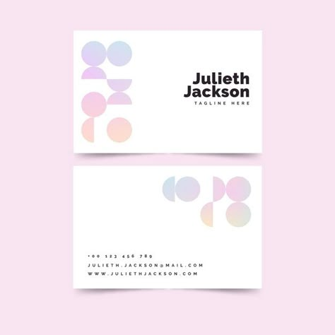 Pastel Business Cards, Graphic Design Portfolio Inspiration, Pastel Gradient, Business Card Design Creative, Mood Colors, Gradient Design, Branding Design Inspiration, Corporate Design, Graphic Design Portfolio