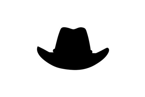 Cowboy Hat SVG Free Download Cowboy Hat Svg Free, Cowboy Hat Logo, Cowboy Hat Silhouette, Cowboy Hat Clipart, Cowgirl Hat Svg, Cowboy Hat Svg, Hat Vector, Gamer Pics, Tattoos Women