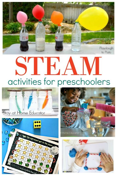 Steam Activities For Kindergarten, Preschool Steam Activities, Preschool Technology, Makerspace Activities, Preschool Steam, Toddler Stem, Stem Camp, Stem Activities Preschool, Steam Ideas