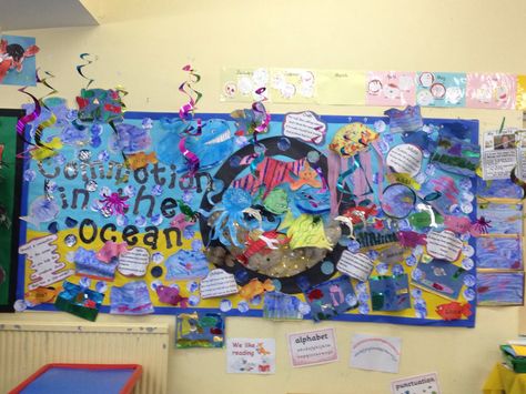 Under the Sea, Commotion in the Ocean, Book, Ocean, Sea, Crabs, Whales, Classroom display, Early Years (EYFS), KS1 & KS2 Primary Teaching Resources Under The Sea Display, Classroom Displays Secondary, Commotion In The Ocean, Rainforest Classroom, Ocean Alphabet, Classroom Display Boards, Reception Classroom, Birthday Board Classroom, Ocean Books