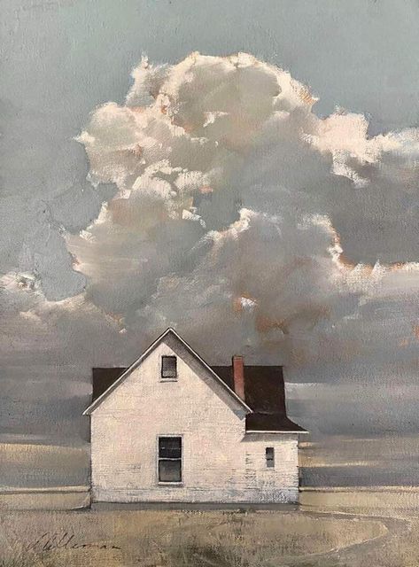 Joseph Alleman, Clouds In The Sky, Oil Painting Techniques, Landscape Art Painting, Tableau Art, Sky Painting, Artwork Ideas, Botanical Painting, Cloud Painting