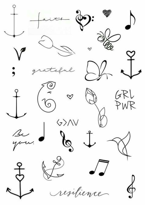 Cute Tattoo Designs Simple Tats, H Tattoo, Tato Henna, Cute Tattoo, Kunst Tattoos, طابع بريدي, Shape Tattoo, Muster Tattoos, Inspiration Tattoos