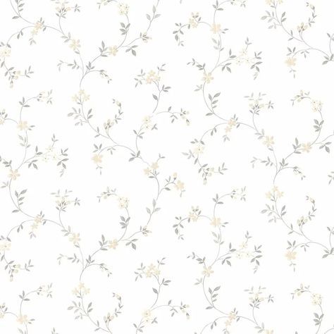 Laurel Foundry Modern Farmhouse Twilley Floral Roll & Reviews | Wayfair Grey Floral Wallpaper, Festive Tablescape, Wallpaper Macbook, Eggshell White, Multi Colored Flowers, W Wallpaper, Vinyl Rolls, Wallpaper Rolls, Gray Light