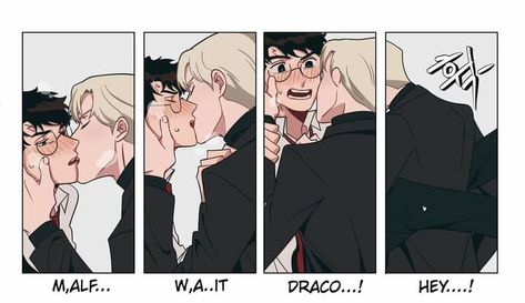 Drarry Fanart, Harry Draco, Gay Harry Potter, 얼굴 그리기, Harry Potter Images, Harry Potter Artwork, Harry Potter Comics, Draco Harry Potter, Harry Potter Draco Malfoy