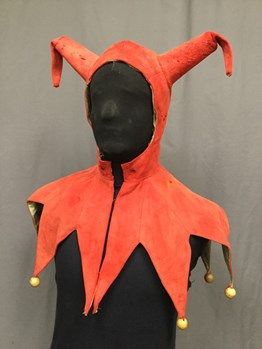 Medieval Jester, Evil Jester, Jester Costume, Halloween Circus, Shakespeare Festival, Jester Hat, Festival Costume, Vintage Halloween Costume, Custom Costumes