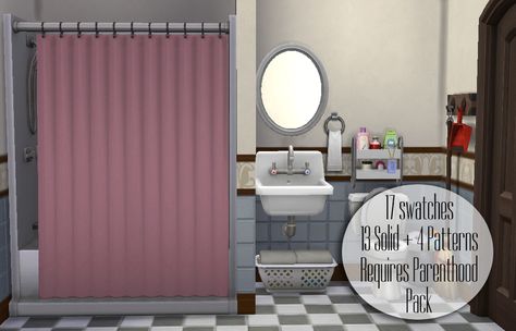 Parenthood Shower Recolour When building houses in... : Welcome to the Unknown Sims 4 Parenthood Recolor, Sims 4 Cc Parenthood Shower Recolor, Sims 4 Parenthood Shower Recolor, Sims 4 Shower Tub Combo Cc, Sims 4 Shower Cc, The Sims 2, Pink Showers, Tumblr Sims 4, Tub Shower Combo