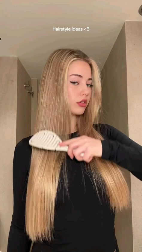 Halloweenský Makeup, Hair Inspiration Long, Hair Tutorials Easy, Hair Up Styles, Hair Stylist Life, Quick Hairstyles, Easy Hairstyles For Long Hair, Loose Hairstyles, Hairstyles For School