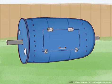 Aerobic Respiration, Compost Bin Tumbler, Diy Compost Tumbler, Compost Barrel, Raised Garden Designs, Biogas Digester, Tumbling Composter, Barrels Diy, Compost Bin Diy