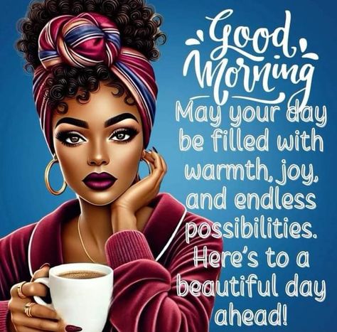 Good Tuesday Morning Inspiration, Good Morning Black Queen Quotes, Good Morning Black Woman, Good Morning Blessings Inspiration, Good Morning Queen, Good Morning Wednesday Blessings, Black Emojis, Beautiful Morning Images, Spiritual Friends