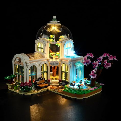 LED Light for Lego-41757 Friends Botanical Garden Building Blocks Model (Lego Set NOT Included) - lego flowers Lego Botanical, Lego Building Blocks, Light Brick, Store Furniture, Building Model, Lego Worlds, Construction Toy, Lego Models, Garden Buildings