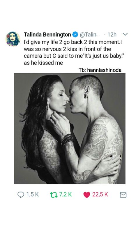 Chester and Talinda  Bennington Chester And Talinda Bennington, Talinda Bennington, Moments Quotes, Chester Bennington, Linkin Park, M J, In Loving Memory, Chester, Give It To Me