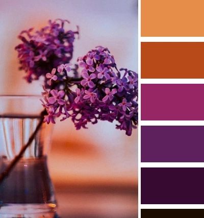 Lavender Colour Scheme, Lavender Color Scheme, Plum Walls, Purple Interior Design, Color Uva, Lavender Color Palette, January Colors, Decor Color Palette, Color Symbolism