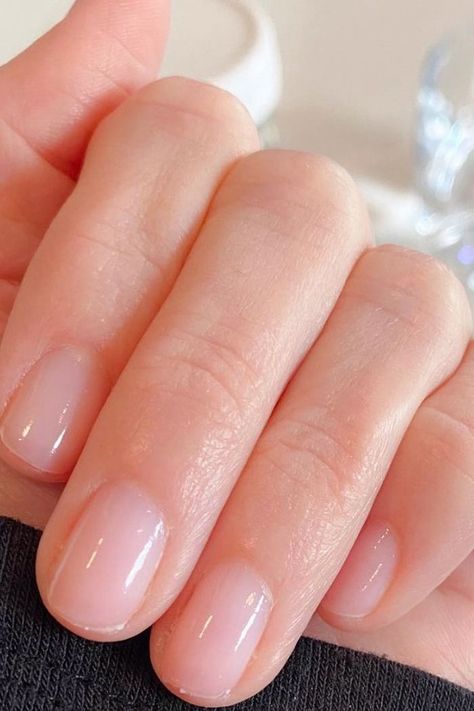 These Are the Only 2021 Nail Trends You Need to Know | Who What Wear UK Nails For Nurses Natural, Natural Nails For Nurses, Nurses Nails, Short Luminary Nails, Nurse Nails Natural, French Tip Gel Nails Short, Natural Nail Colors, Toes Nails Colors, Toes Nails Ideas