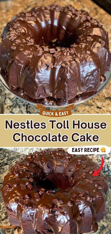 Nestles Toll House Chocolate Cake Too Much Chocolate Cake Recipe, Southern Living Chocolate Cake, Copy Cake Nothing Bundt Cake, Chocolate Frosting For Bundt Cake, Nanny’s Chocolate Fudge Brownie Cake, Chocolate Cake From Box Recipes, Chocolate Spoon Cake, Moist Chocolate Fudge Cake, Toll House Famous Fudge Recipe