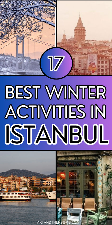 Istanbul Istanbul In Winter, Winter Istanbul, Places To Visit In Winter, Istanbul Places To Visit, Winter View, Istanbul Travel, Turkey Travel, Winter Activities, Istanbul Turkey