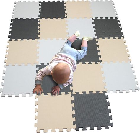 Amazon.com: MQIAOHAM Baby Play mat Floor mats jigsaws for Toddlers Soft Foam Puzzle Gym Matting Equipment Exercise Home Childrens Crawling Skip hop for 3 Year olds Flooring Weight White Green Grey 101108112 : Toys & Games Foam Play Mat, Foam Floor Tiles, Foam Mat Flooring, Plastic Mat, Baby Puzzles, Foam Tiles, Puzzle Mat, Foam Flooring, Baby Mat