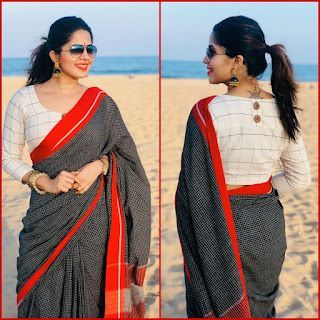 Official Blouse Designs Latest, Official Blouse Designs, Print Blouse Design, Cotton Blouse Pattern, Exclusive Saree Blouse Designs, Outfit Ideas Wedding, Blouse Designs High Neck, Cotton Saree Blouse Designs, Cotton Blouse Design