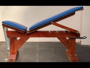 Wooden Bench Press, Diy Gym Bench, Gym Bench Design, Home Gym Bench, Gym Bench, Home Made Gym, Backyard Gym, Diy Home Gym, Dog Bench