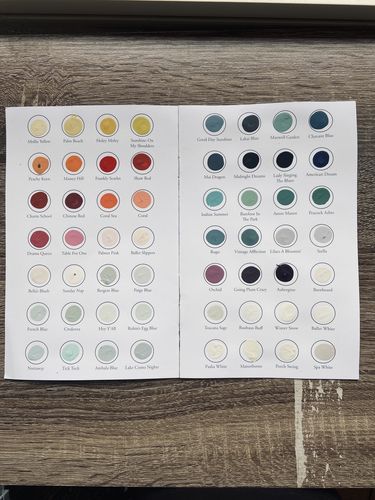 "Soo happy I ordered the Color Guide before I purchased a my paint color! The color I thought would look best , didn’t match as well as I thought it would .. but I found two other Color options that match perfectly. It was worth the pri..." - Rachel M. Amy Howard Paint Colors, Amy Howard One Hour Miracle Paint, Amy Howard One Step Paint, Amy Howard Paint, Future Painting, Paint Color Guide, Basement Fireplace, Amy Howard, Chalk Paint Colors