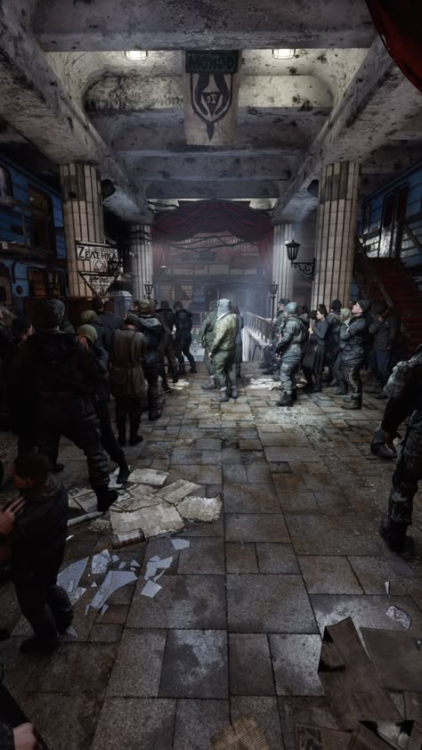 Metro Exodus, Metro 2033, Sunken City, Post Apocalyptic, Fantasy World, Moscow, Cool Art, Quick Saves, Art