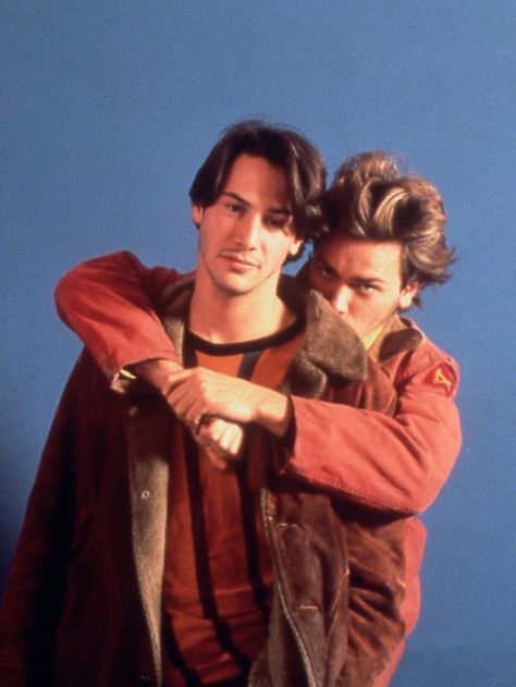 River Phoenix Keanu Reeves, Nate River, My Own Private Idaho, Septième Art, River Phoenix, Vhs Movie, Patrick Swayze, I Love Cinema, Movie Covers