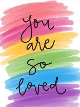 You Are So Loved poster by Mrs Wolfe in elementary | TpT You Are So Special, Special Needs Quotes Inspirational, You Are Loved Wallpaper, You Are So Loved, You Are Loved Quotes, Wallpaper April, Positive Quote Poster, Coffee And Cake, Watching Football