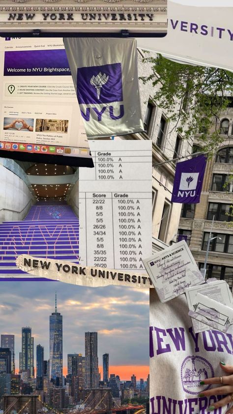 #nyuaesthetic #nyuwantsme #newyorkaesthetic #newyorkornowhere Nyu Campus, Nyu Law, Life After High School, College Vision Board, Dream Collage, College Motivation, Med School Motivation, New York University, College Life Hacks