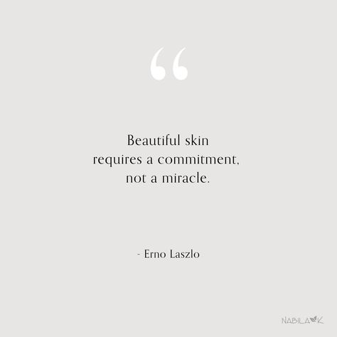 No one product is a miracle worker. Having beautiful skin is all about understanding your skin's needs and nourishing it with the best products for your skin type. Commitment and consistency with quality skincare products is key! 🌸 Shop our products through the link in bio.⁠ . . . . . #nabilakcosmetics #beautyobsessed #beautybloggers #skincareregime #skincareherbal #skincaredaily #beautifulskin #skincare101 #quotesilove #quoteser #quotesofig #thegoodquote #quotesaboutbeauty Skincare Consistency Quotes, Inner Beauty Quotes, Consistency Quotes, Be Confident In Yourself, Consistency Is Key, Confidence Quotes, Face Yoga, A Miracle, Beauty Quotes