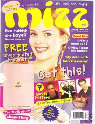 Mizz magazine - my teenage read! Mizz Magazine, 2000s Memories, Chunky Highlights, 90s Teen, 00s Nostalgia, Boys Life, Teen Magazine, 90s Childhood, 90s Nostalgia