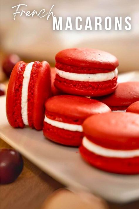 Delight in the exquisite taste of our Cranberries White Chocolate Macarons! These little bites of heaven feature a vibrant cranberry jam nestled in a creamy white chocolate ganache, all encased in a perfectly crisp macaron shell. #Macarons #CranberryDelight #WhiteChocolate #GourmetBaking #FestiveTreats #Macarons #CranberryDelight #WhiteChocolateHeaven #ElegantDesserts #FestiveBaking #FrenchMacarons #SweetIndulgence #BakingArtistry #DessertLovers #PastryPerfection Shell Macarons, Cranberry Macarons, White Chocolate Macarons, Vanilla Ice Cream Sandwich, Chewy Molasses Cookies, Christmas Macarons, Macarons Macaroons, Ice Cream Sandwiches Recipe, Chocolate Macarons