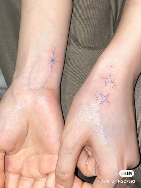 Cute Small Colored Tattoos, Korean Caligraphy Tattoos, 16 Tattoo, Sharpie Tattoos, 4 Tattoo, Cute Tiny Tattoos, Discreet Tattoos, Dainty Tattoos, Subtle Tattoos