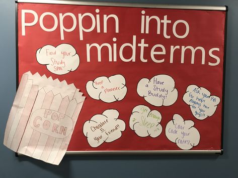 Meet The Staff Bulletin Board Ideas Office, Midterm Bulletin Board Ra, Staff Bulletin Boards, Ra Door Decs, College Bulletin Boards, Ra Bulletins, Ra Boards, Ra Bulletin Boards, Corn Pops