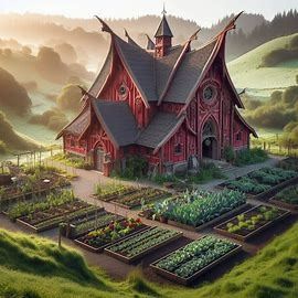 a massive red fantasy old barn with minimal decora - Image Creator from Microsoft Designer Consumer Health, Old Barn, Red Barn, Create Image, Create Sign, Bing Images, Minecraft, Around The Worlds, The Creator