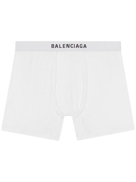 Shop or share your style of the product on ModeSens! logo-waistband boxer briefs from BALENCIAGA featuring black/white, stretch-cotton, logo waistband, elasticated waistband and straight hem. Just a reminder that this piece must be tried on over your own garments.. POSITIVELY CONSCIOUS: We've partnered with Good On You — an ethical agency that rates how sustainably brands perform across various people, planet and animal welfare criteria. This product comes from a Conscious brand that performs we Medusa Costume, White Boxers, Men Boxers, Balenciaga Logo, Just A Reminder, Mens Pajamas, Animal Welfare, Cotton Logo, Boxer Shorts