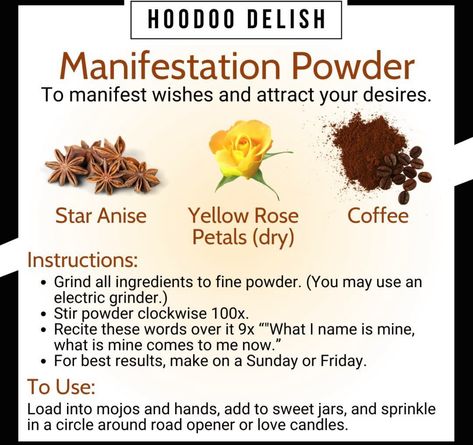 Hoodoo Delish, Conjure Woman, Money Spells Magic, Herbal Witch, Hoodoo Magic, Goddess Magick, Hoodoo Spells, Witch Herbs, Easy Spells