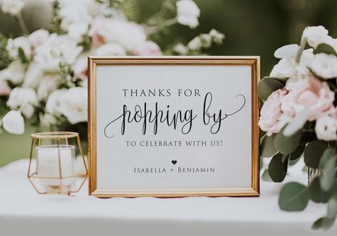 Thanks for Popping by Sign Printable Sign Baby Shower - Etsy Popcorn Bar Wedding Signs, Popcorn Sign, Wedding Popcorn Bar, Popcorn Bar Sign, Wedding Sayings, Baby Shower Popcorn, Sparkler Sign, Popcorn Wedding Favors, Find Your Seat Sign