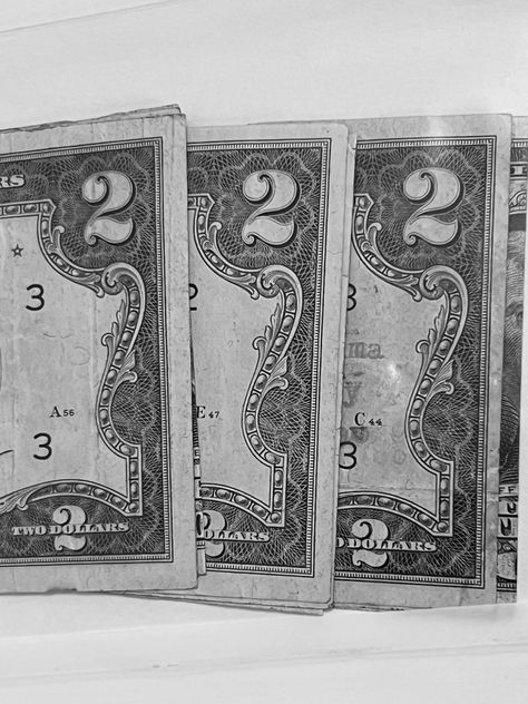 Angel numbers, 222, money, black and white, number two, lucky number 2 $$ cash money, $2 bill , bucks 2 Dollar Bill, Angel Number 222, Dollar Bills, Angel Number, Dollar Bill, Angel, Collage, Instagram Photos, Photo And Video