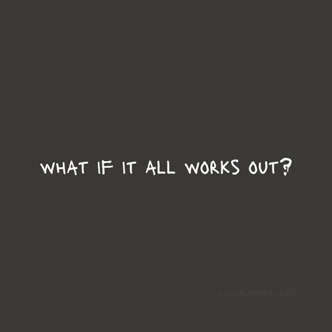 Stop doubting yourself, whatever it is, just ask yourself this, what if it all works out? Because most likely if you put in the effort and stop doubting yourself it will work out. Send this to someone who needs it 🤎 #womenempowerment #inspirationalquotes #dailymotivationalquotes #girlbossvibes #mindsetmattersmost Daily motivational quotes, Quotes for success, empower each other. What If It Works Out Quotes, But What If It All Works Out, What If It All Works Out Quote, Stop Doubting Yourself Quotes, What If It All Works Out, Stop Doubting Yourself, Doubting Yourself, Put Yourself Out There, Outing Quotes