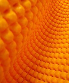 d3o, flexible plastic. Becomes hard when hit. Orange Stuff, Plastic Texture, Deadpool And Spiderman, Smart Materials, Material Science, Pure Design, Materials Science, Tactile Texture, Material Textures