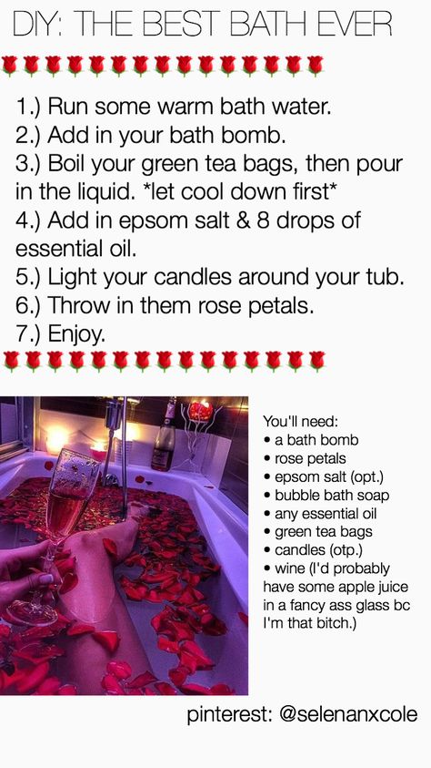 ✨ pinterest : selenanxcole Bathtub Essentials, Queen Tips, Bath Goals, Bath Routine, Baddie Tips, Best Bath, Glow Up Tips, Girl Tips, Health And Beauty Tips