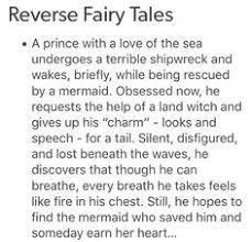 Fairy Tale Prompts, Mermaid Writing, How To Write Fanfiction, Fairy Tale Writing, Fairytale Retelling, Writing Prompts For Writers, Story Prompts, Quotes Disney, Writing Advice