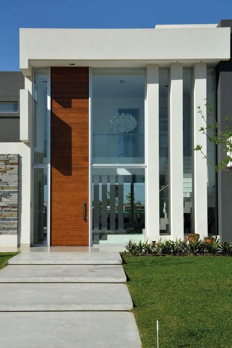 Crazy Houses, Main Entrance Door Design, Main Entrance Door, Entrance Door Design, Casa Exterior, Main Door Design, Modern Door, House Architecture Design, Villa Design