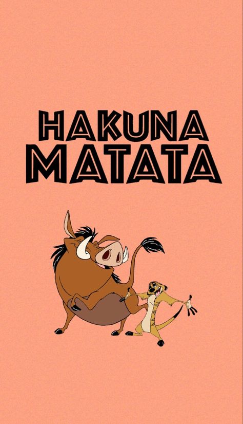 lion king//hakuna matata Lion King Hakuna Matata Wallpaper, Timon And Pumba Wallpapers, Hakuna Matata Wallpaper Iphone, Disney Phone Wallpaper Iphone Wallpapers, Hakuna Matata Poster, Hakuna Matata Wallpaper, Lion King Quotes, هاكونا ماتاتا, Lion King Hakuna Matata